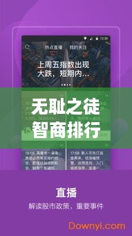 无耻之徒智商排行榜全新解析，深度探讨与热点热议