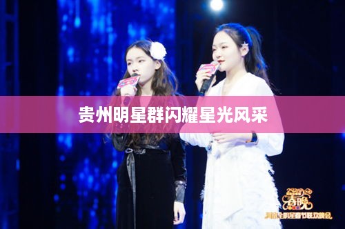 贵州明星群闪耀星光风采