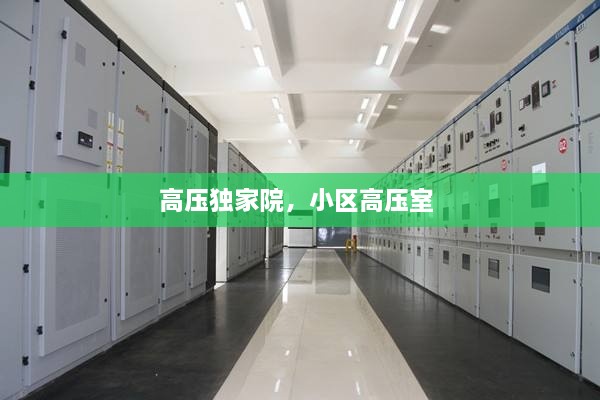 高压独家院，小区高压室 