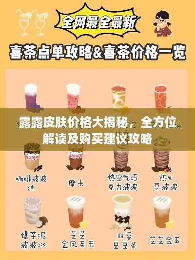 露露皮肤价格大揭秘，全方位解读及购买建议攻略